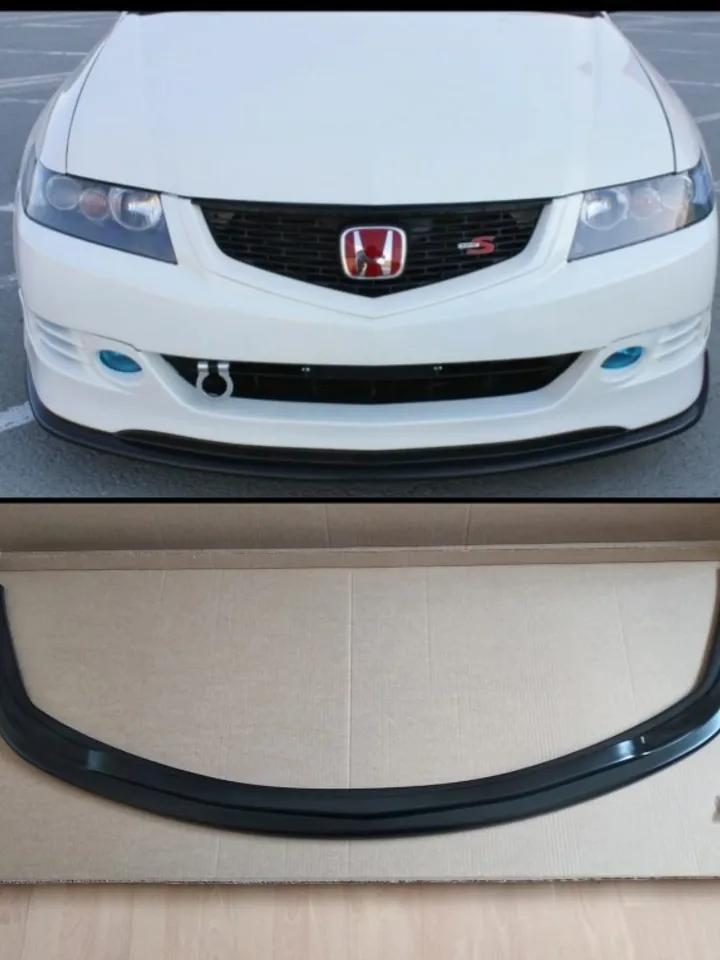 Splitter for front lip Euro r/ Type S 06-08 Honda Accord/ Acura TSX