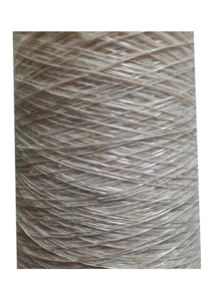 Goat down with silk. 100% Natural , Ecologically clean yarns. White