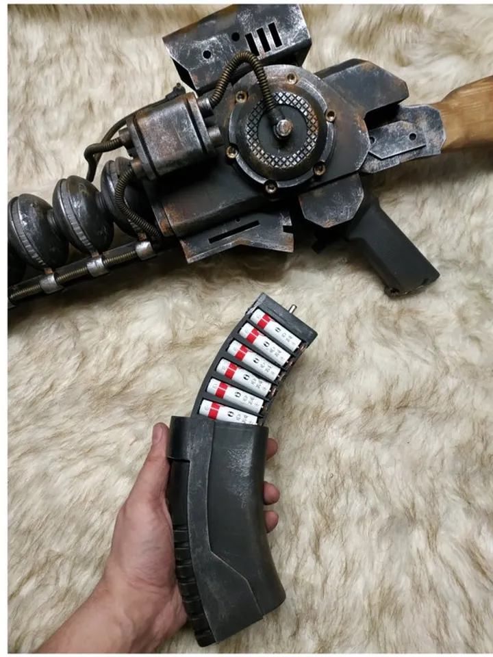 Back to listings Fallout cosplay - Gauss rifle - Fallout 2 - inspired - brother