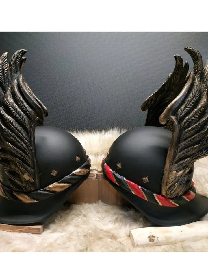 Witcher - inspired - larp armor - Nilfgaardian helmet - nilfgaard helmet - ciri