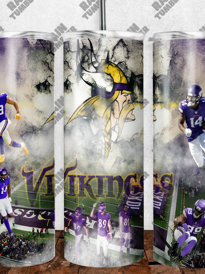 American Football 20 oz Skinny Tumbler Sublimation Design, Instant Digital Download PNG