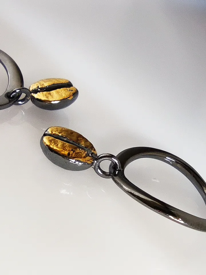 Gift for a coffee lover - Coffeeman ring