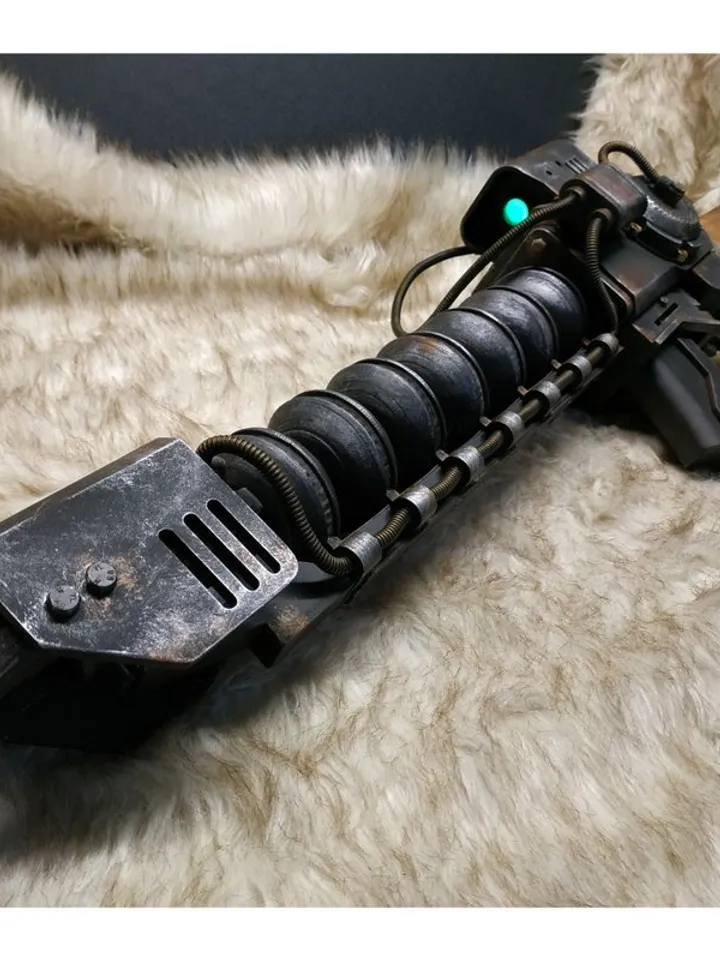 Back to listings Fallout cosplay - Gauss rifle - Fallout 2 - inspired - brother