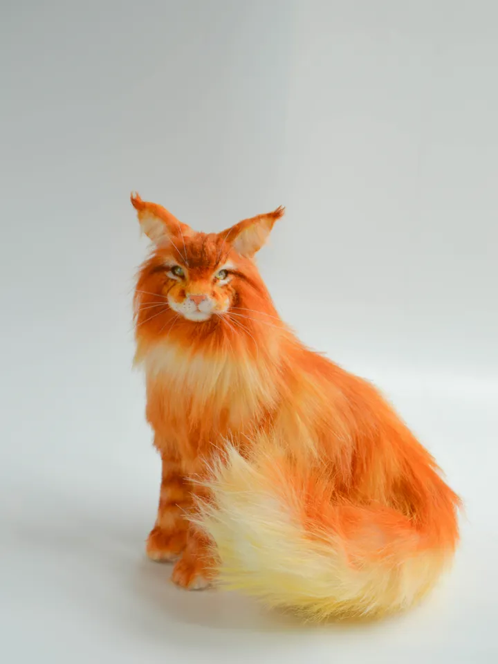 Maine Сoon realistic cat