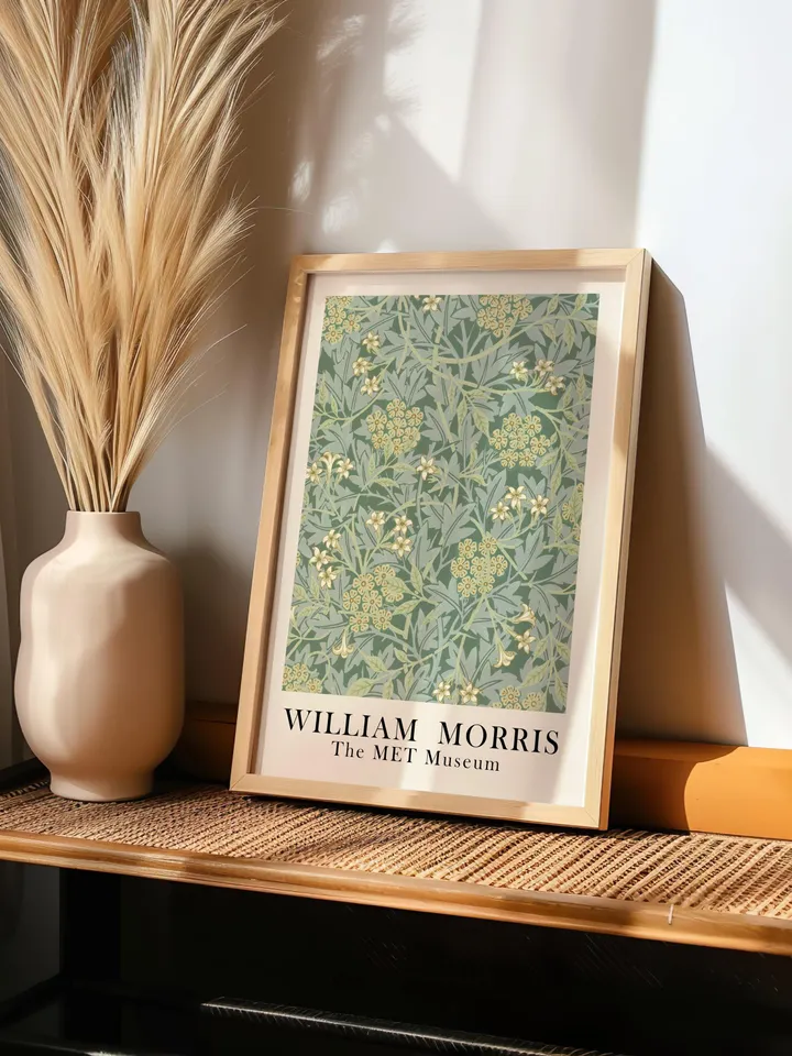 William Morris Wall Art, Vintage Botanical Print, Floral Poster Arts Decor, Digital Download, William Morris Print Digital Download 007
