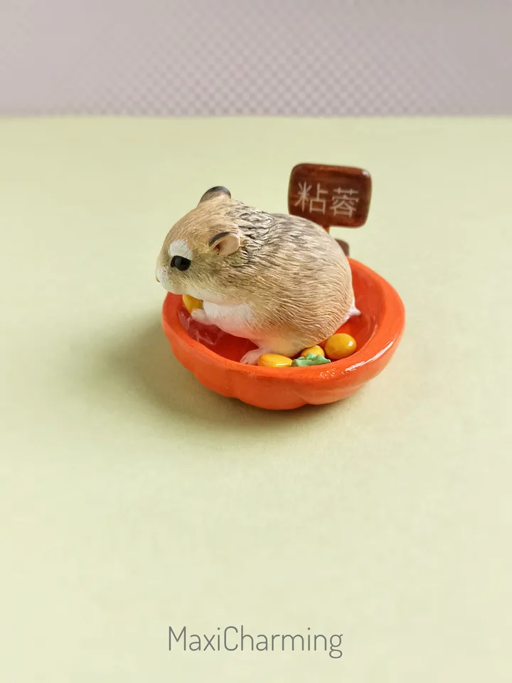 Your hamster customized sculpture