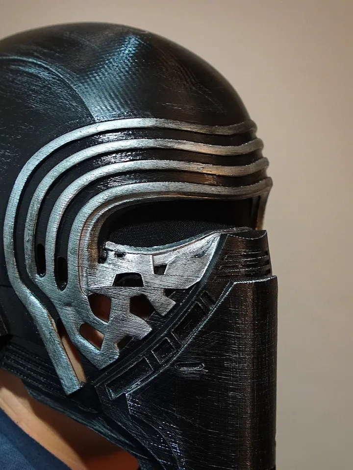 Kylo Ren helmet from Star Wars Dark Side of the Sith Kylo Ren helmet Star Wars