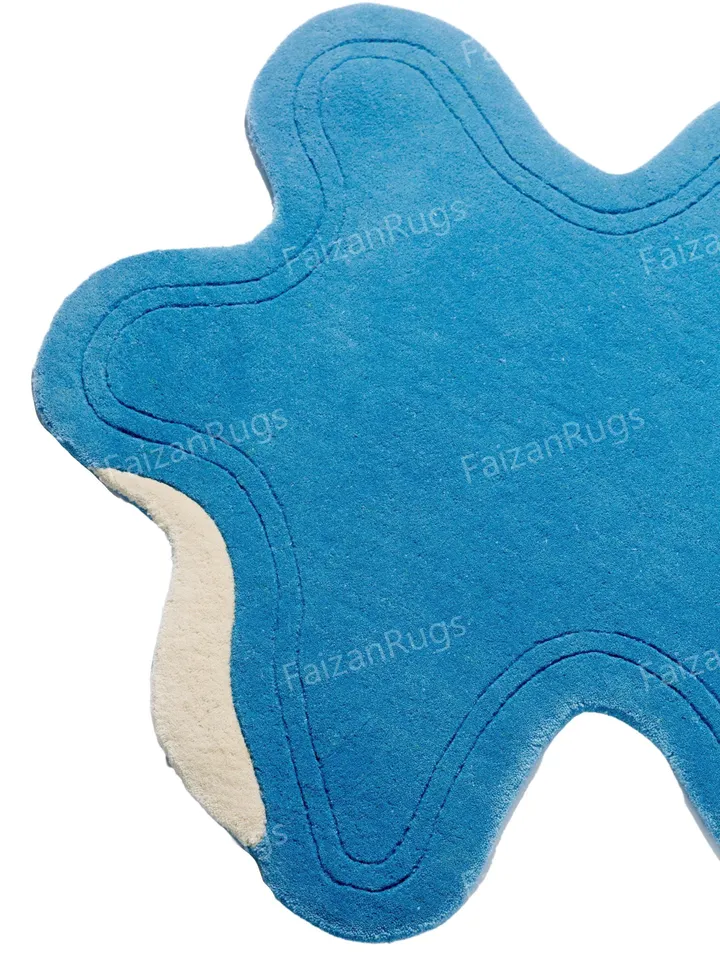 Buy Ocean Hand Tufted Rug 100% Wool For Living Room, Bed Room, Kids Room , drawing room, hall In Any Size 10x14,10x12,9x12,8x10,6x9,5x8,4x6