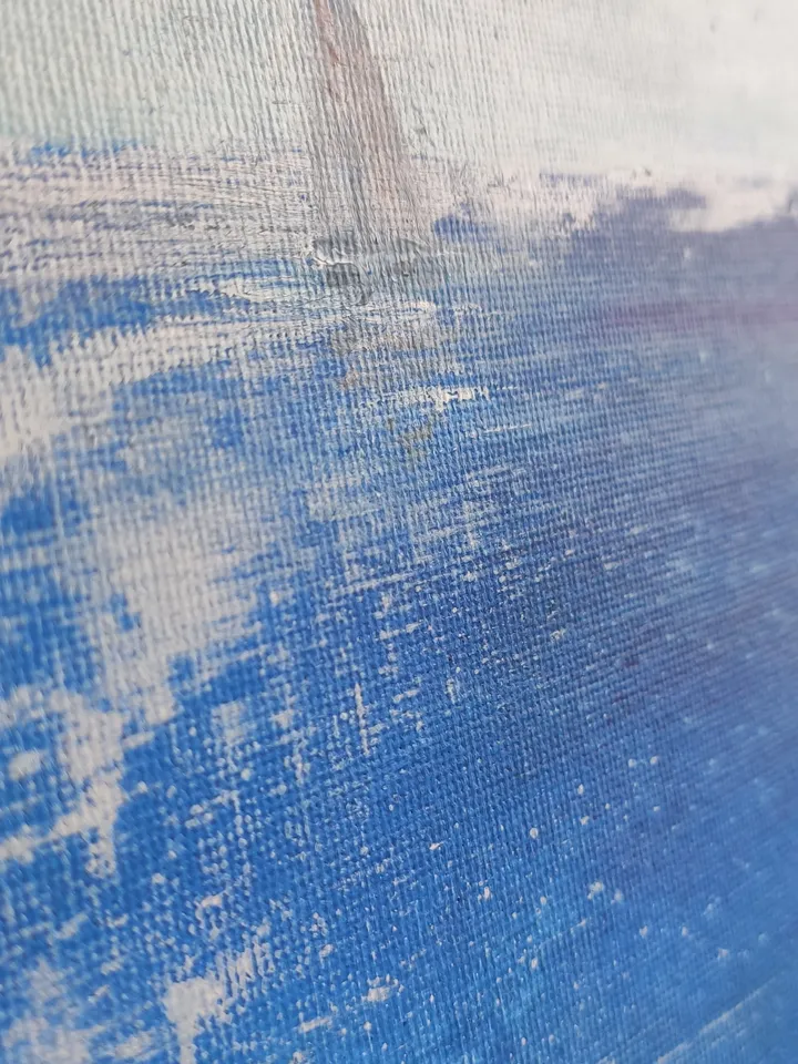 Sail seascape oil azure