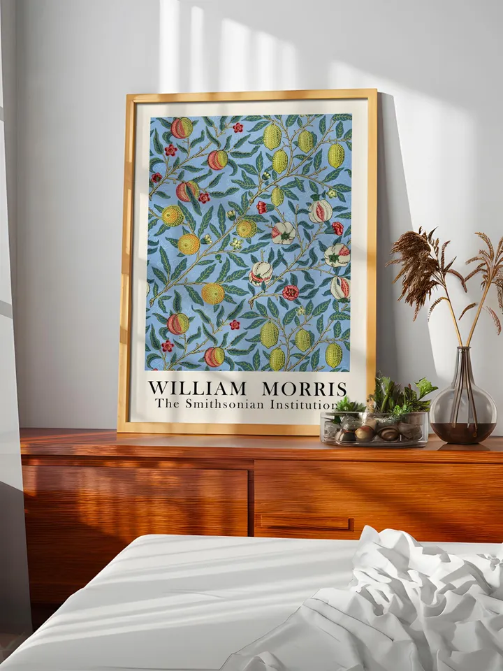 William Morris Wall Art, Vintage Botanical Print, Floral Poster Arts Decor, Digital Download, William Morris Print Digital Download 002
