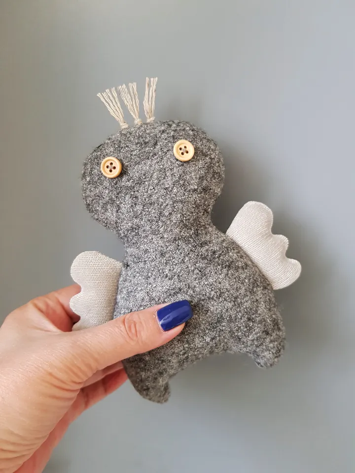 Angel sewing pattern PDF, digital tutorial in english, christmas toy sewing diy