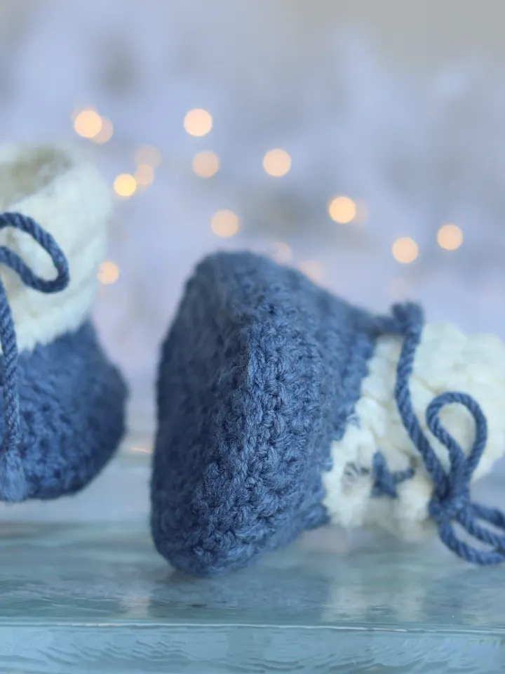 Baby Booties, Infant Shoes, Crochet socks, slippers, Crib shoes, Baby boy gift