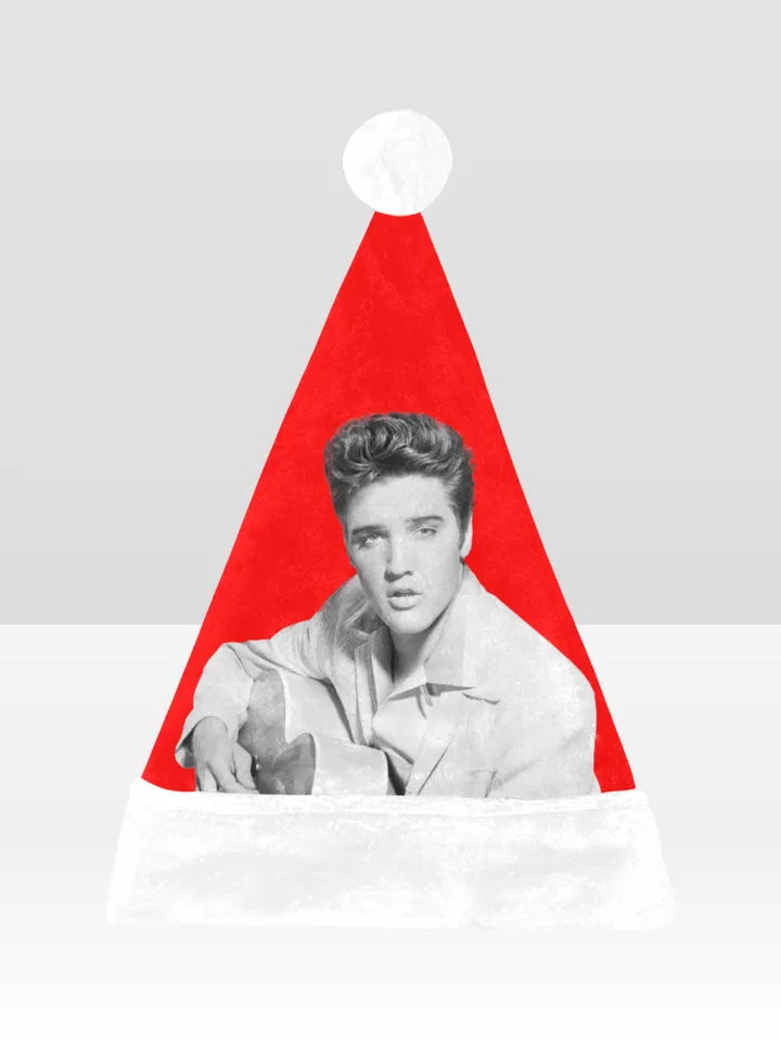 Elvis Presley Santa Hat