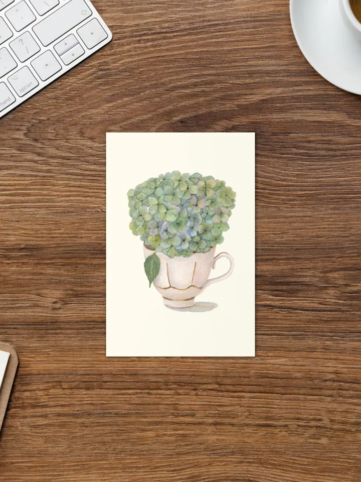 Greeting card Gift For Tea Lovers Handmade Card, Greeting Card Set Funny Birthday Card Happy Birthday Card Watercolor Cards Tea Lovers Art