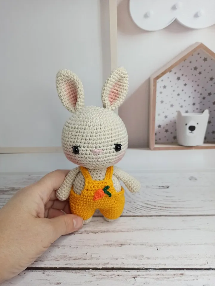 Stuffed toy bunny,stuffed animals,amigurumi toy bunny,first toy, first birthday