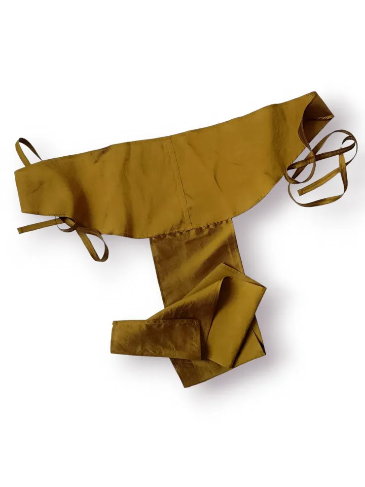 Langot (kaupinam). Mens underwear for yoga, sports, meditation. Cambodian silk fabric.
