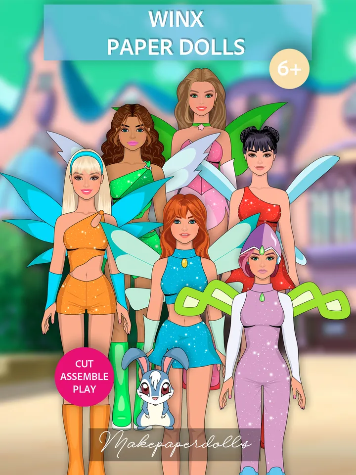 Winx Paper dolls