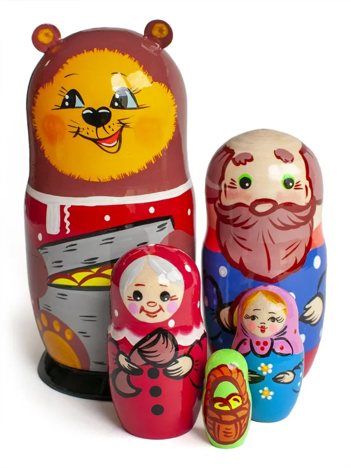 Matryoshka 5 seats 15.5 cm