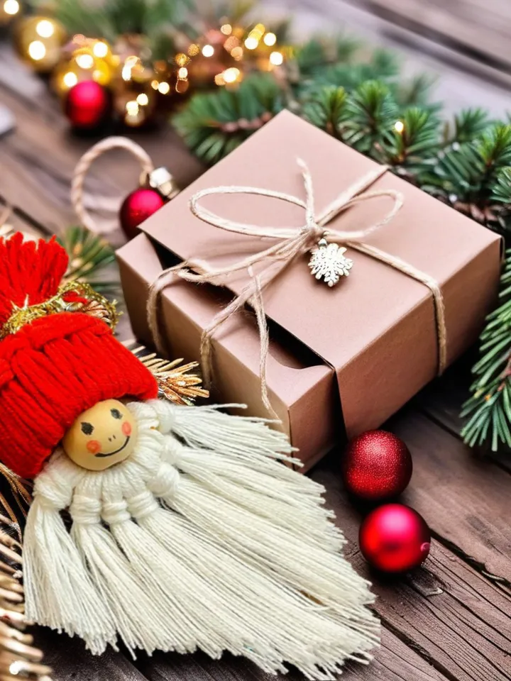 Crochet Christmas Gnome Pattern - Easy Nordic Design Ornament for Scandinavian Style Holiday Decor - Perfect Gift Idea for Crafters