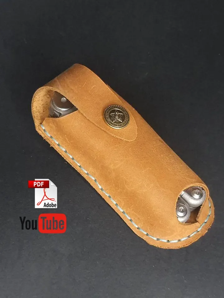 Leatherman Sheath, Leatherman wave, Genuine Leather Multitool Belt Sheath Organizer, Leatherman Charge, Knives Sheath Holster PDF Fast&Easy
