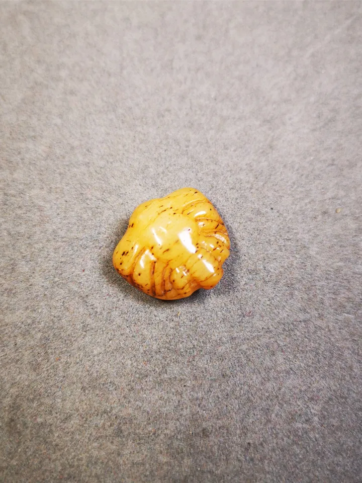 Gandhanra Tibetan Yak Bone Carved Scorpion Bead Pendant for Mala,Prayer Bead,Scorpion  Amulet
