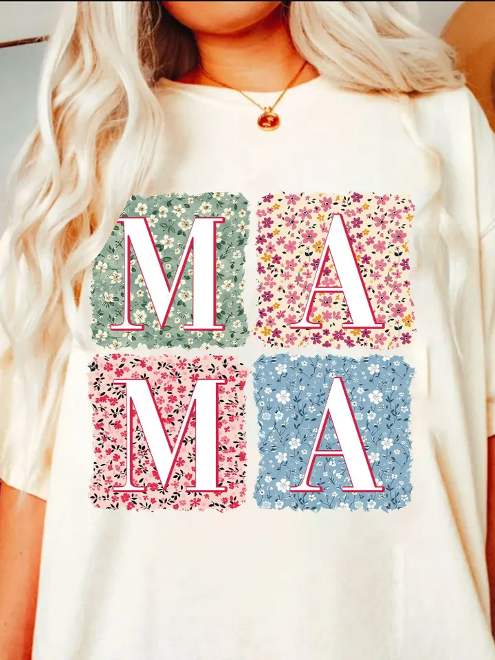 Floral Mama PNG, Retro Mama Png, Mama Png, Boho Mama Png, Mom Sublimation Png, Floral Sublimation, Mother’s Day Gift, Printable File