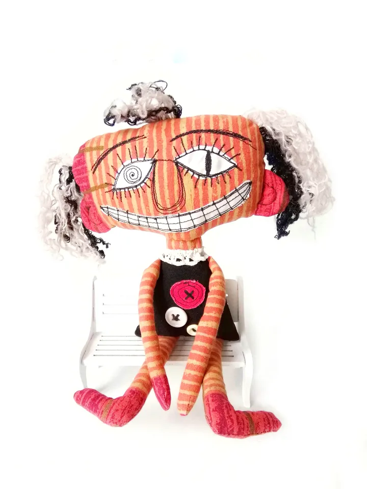 Unique Textile Handmade Art Dolls: Creepy Voodoo, Bizarre and Funny. Shop Our Collection of One-of-a-Kind Whimsical Doll. FREE SHIPPING!