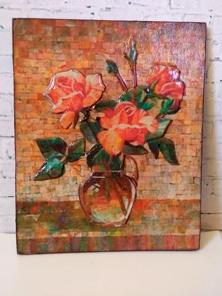 Panel for a dollhouse. Dollhouse.1:12 scale.