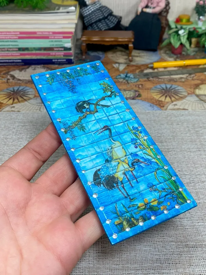 Tutorial. Panel for a doll's house. 1:12.1:6