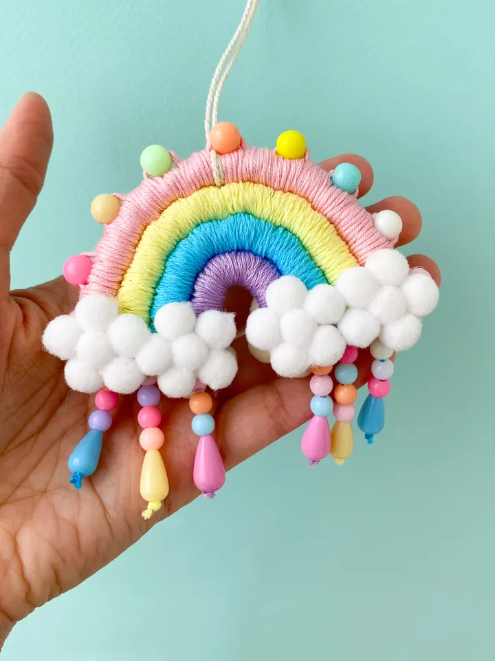 Pastel car charm, Car accessories boho, Cute car hanging for women, Kawaii room decor