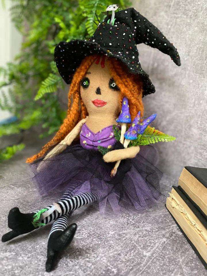 Halloween Witch doll handmade