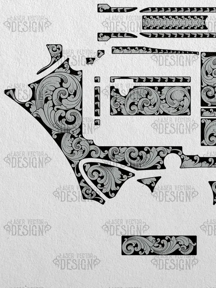 VECTOR DESIGN Chiappa Rhino 40 DS Scrollwork