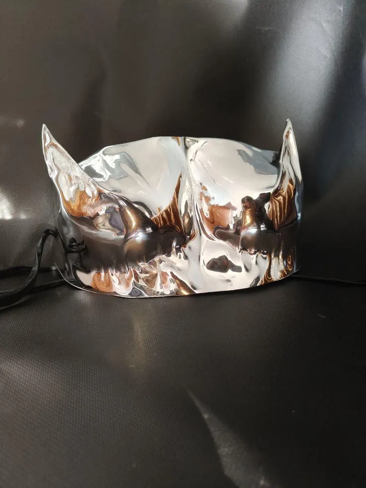 mirror corset, corset, burning man, festival wear, armor, strawberry wolf, women's corset, silver bra
