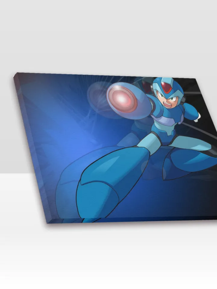 Mega Man Frame Canvas Print