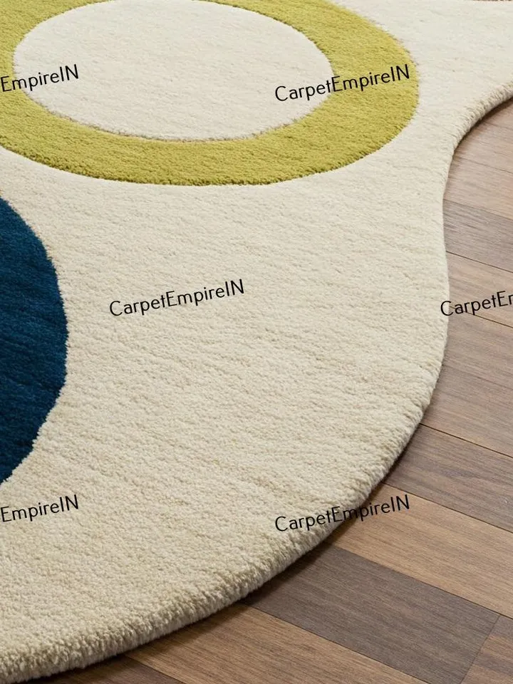 Irregular Shape Rug, Shaped Rug, rugs for living room, Handmade, Area rug, Bedroom rug, Kids room, Custom rug, 3x5,4x6,5x7,6x9,7x10,8x10.