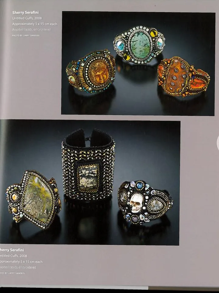 Luxurious Beaded Embroidery by Sherry Serafini: 25 Inspiring Jewelry Projects