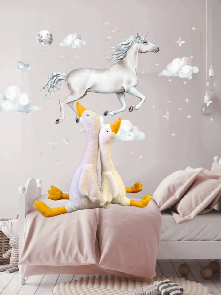 Goose Sewing Pattern PDF/ Make 2 Types of Big Geese for Hugs/Stuffed Animal Toys as a Birthday Gift/ Scandi-Style Nursery Decor