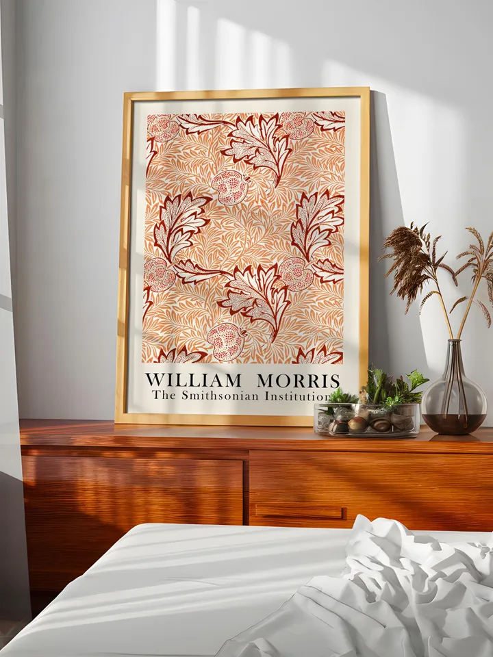 William Morris Wall Art, Vintage Botanical Print, Floral Poster Arts Decor, Digital Download, William Morris Print Digital Download 012