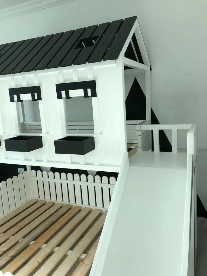 Handmade Inspired Toddler | Furniture & Toys Children's modern Bed Playhouse