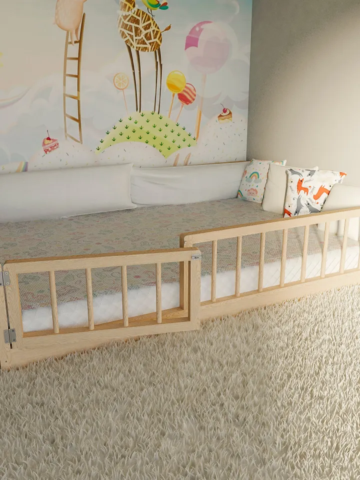 Montessori Floor Bed Plan, Queen Size, PDF, DIY