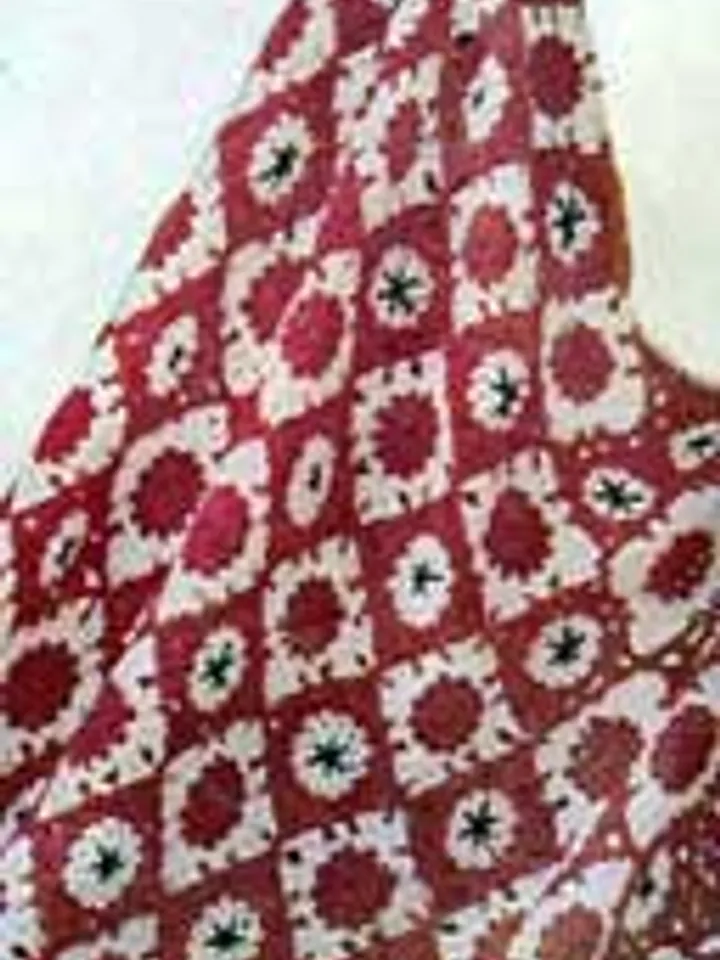 Crochet Pattern Vintage Afghan Lancaster Digital Download PDF