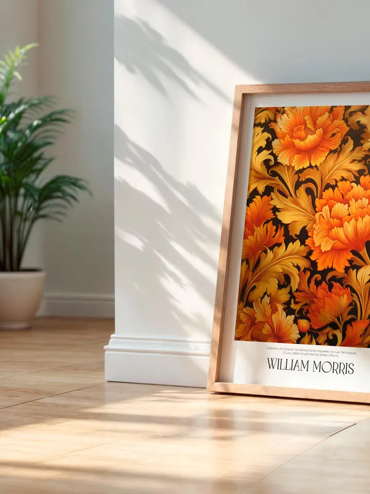 William Morris Wall Art, Vintage Botanical Print, Floral Poster Arts Decor, Digital Download, William Morris Print Digital Download AA13