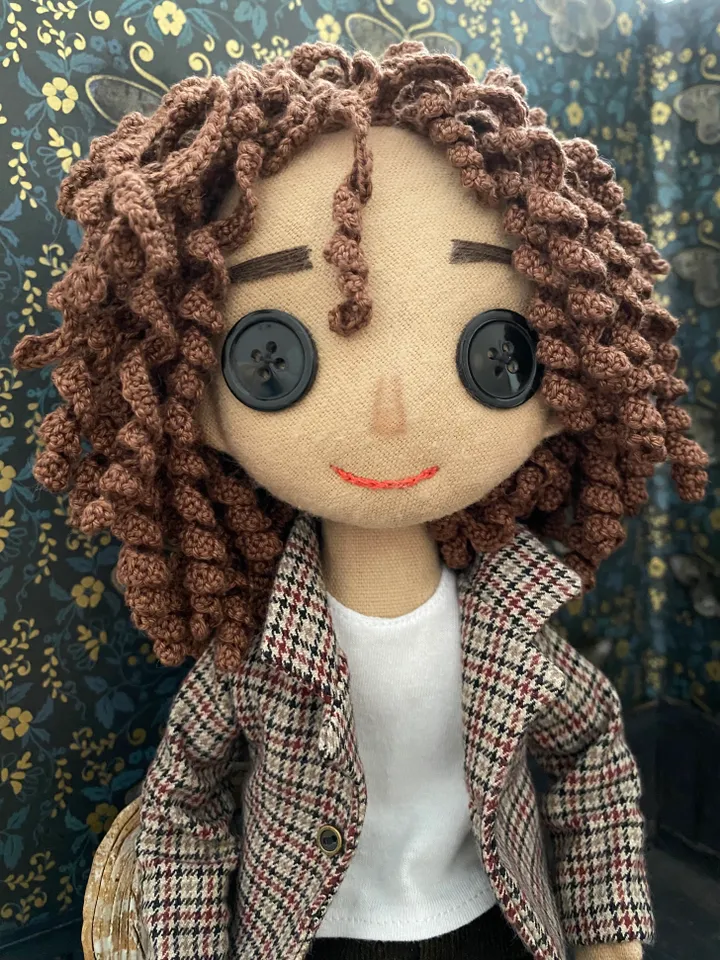 Wybie Lovat Doll. Rag doll Handmade  .
