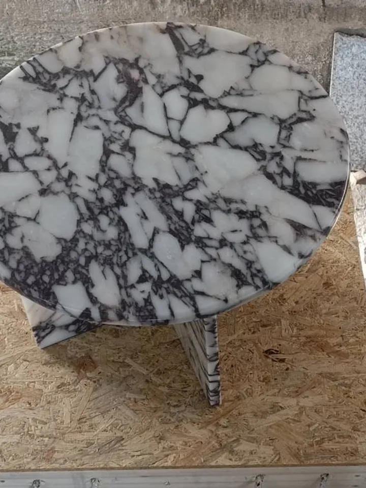 Calacatta Viola Marble Coffee Table handmade from real marble and fast shipping You can choose the sheet
