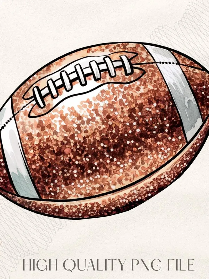Football png Glitter football Disco football Game day Football mama Sports png Football girly Fall png Football Preppy png Football season