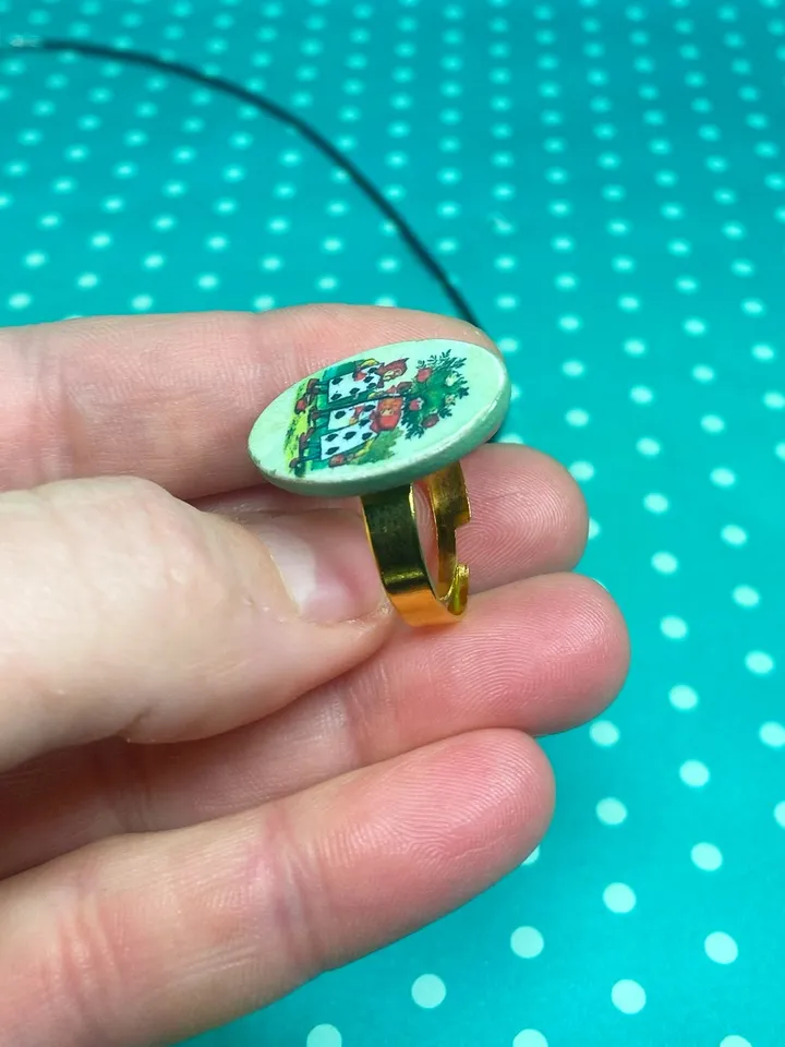 Handmade jewelry set.