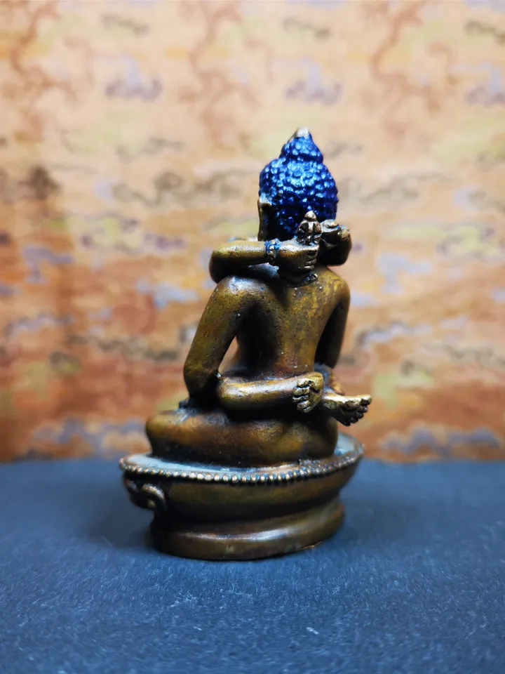 Gandhanra Handmade Samantabhadra in Yab Yum Statue,Anuttarayoga Tantra,For Tantric Practice & Acro Yoga,Handmade in Nepal