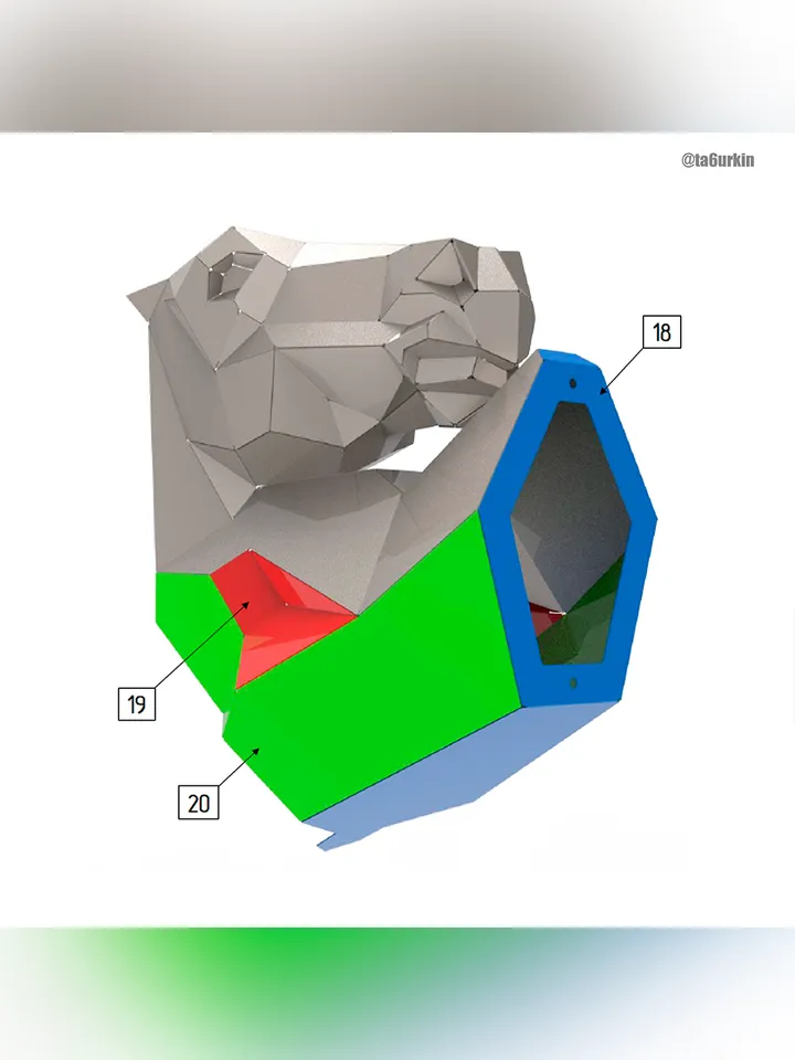 Welding Project Plans Drawings Chess Horse (DXF, PDF)