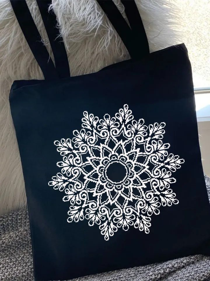 Flower mandala cross stitch pattern download PDF Floral ornament cross stitch, Monochrome cross stitch chart, Mandala pattern digital #M188