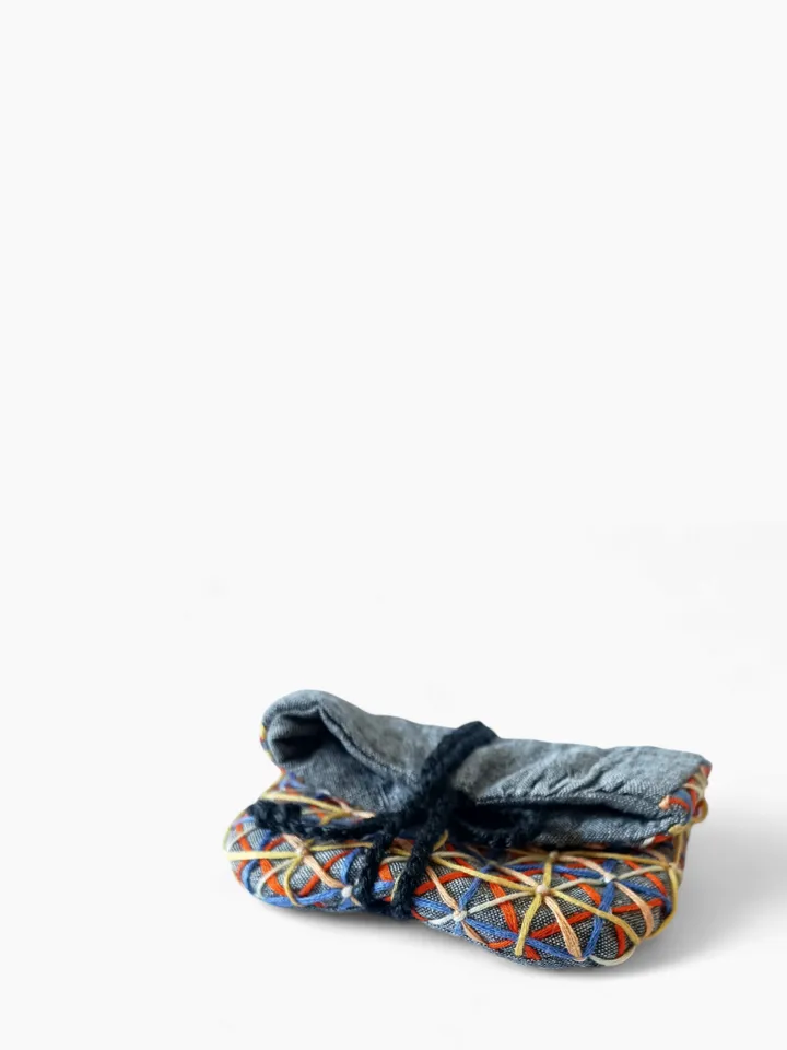 Sashiko embroidery bag.